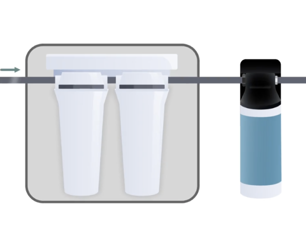 Multi-stage filtration