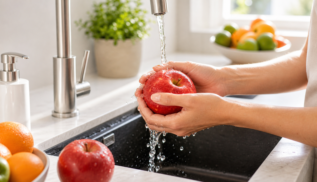 Cleaner water without changing your routine.